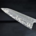 Japanese Damascus Chef Knife with Rosewood Handle
