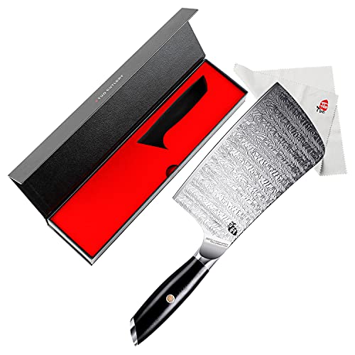 6.5" Falcon S Series Japanese Cleaver Knife with G10 Handle