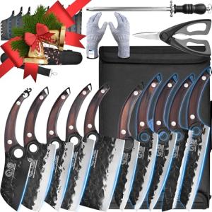 Japanese High-Carbon Steel Kitchen Knife Set