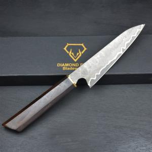Japanese Damascus Chef Knife with Rosewood Handle