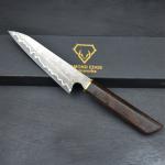 Japanese Damascus Chef Knife with Rosewood Handle