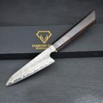Japanese Damascus Chef Knife with Rosewood Handle