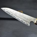 Japanese Damascus Chef Knife with Rosewood Handle
