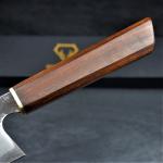 Japanese Chef Knife with Rosewood Handle
