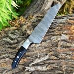 Japanese Bunka Knife - Hand Forged Damascus Steel