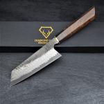 Japanese Damascus Chef Knife with Rosewood Handle