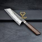 Japanese Damascus Chef Knife with Rosewood Handle