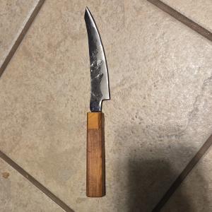 Japanese Kitchen Knife with Traditional Design