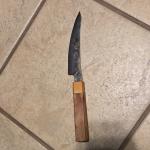 Japanese Kitchen Knife with Traditional Design