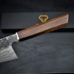 Japanese Damascus Chef Knife with Rosewood Handle