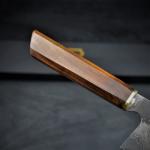 Japanese Damascus Chef Knife with Rosewood Handle