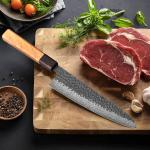 8.2" Japanese Chef Knife - 67 Layer Damascus Steel