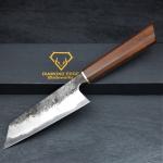Japanese Chef Knife with Rosewood Handle, 52100 Steel