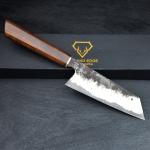 Japanese Chef Knife with Rosewood Handle, 52100 Steel