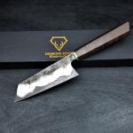 Japanese Stainless Steel Chef Knife with Rosewood Handle