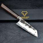 Japanese Stainless Steel Chef Knife with Rosewood Handle