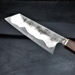Japanese Stainless Steel Chef Knife with Rosewood Handle