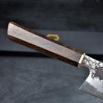 Japanese Stainless Steel Chef Knife with Rosewood Handle