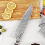 Seido Katsuryoku Gyuto Chef Knife - Damascus Steel