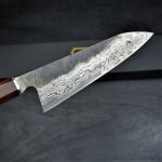 Japanese Damascus Chef Knife with Rosewood Handle