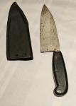 Rare Vintage Japanese Chef Deba Knife