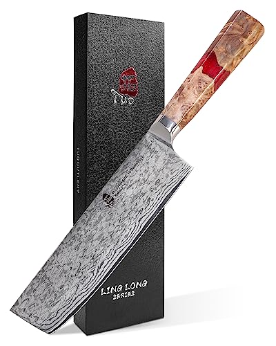 TUO 7 inch Nakiri Japanese Kitchen Knife