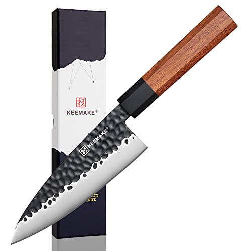 KEEMAKE 6" Deba Knife: Japanese Stainless Steel