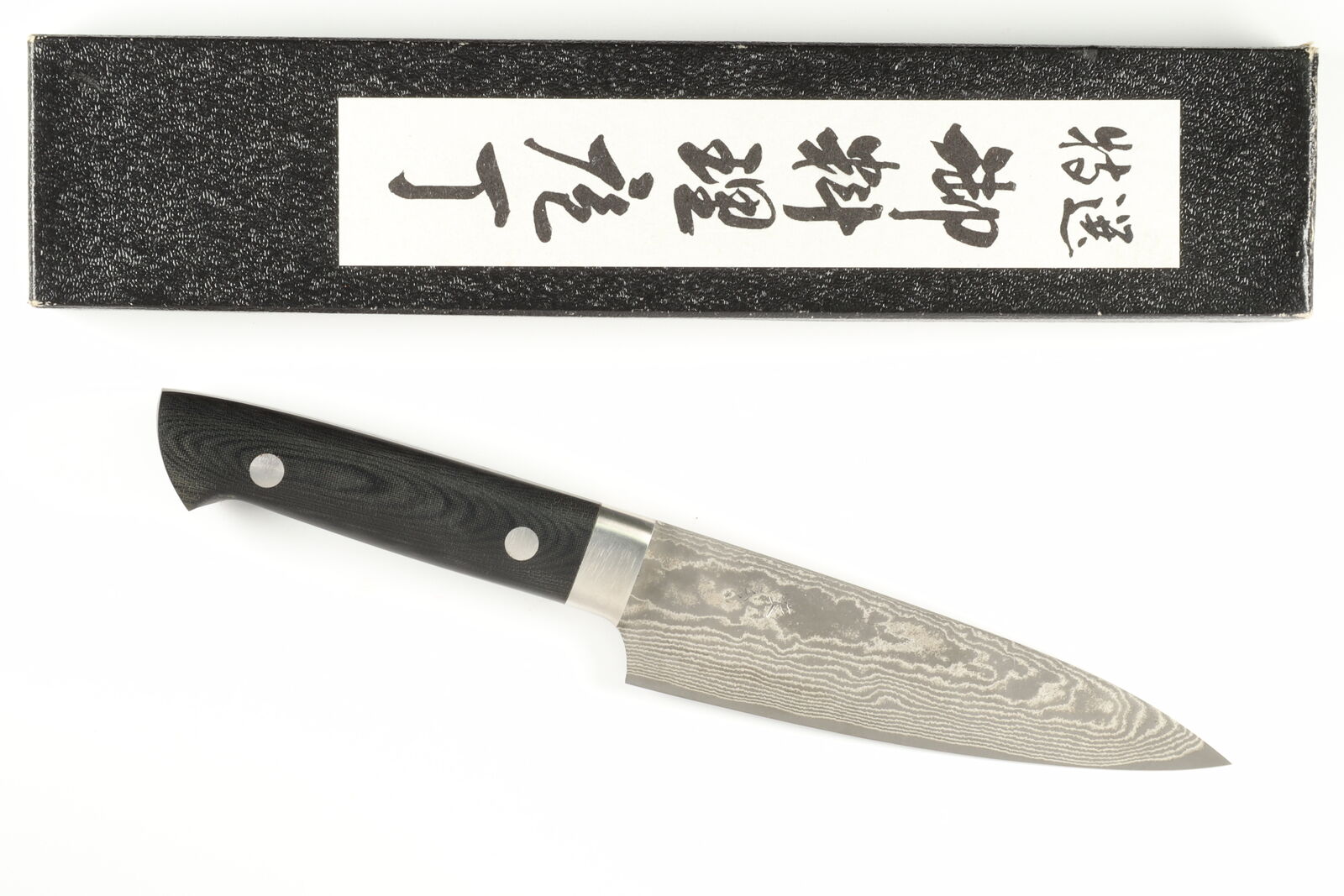 Takeshi Saji Japan Micarta Chef 135mm Damascus
