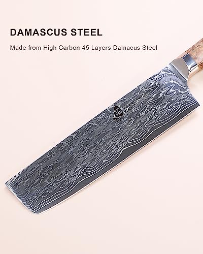 TUO 7 inch Nakiri Japanese Kitchen Knife