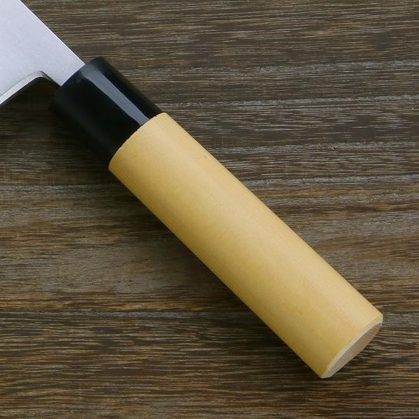 Left-Handed Shirogami Deba Hocho: 180mm Japanese Kitchen Knife
