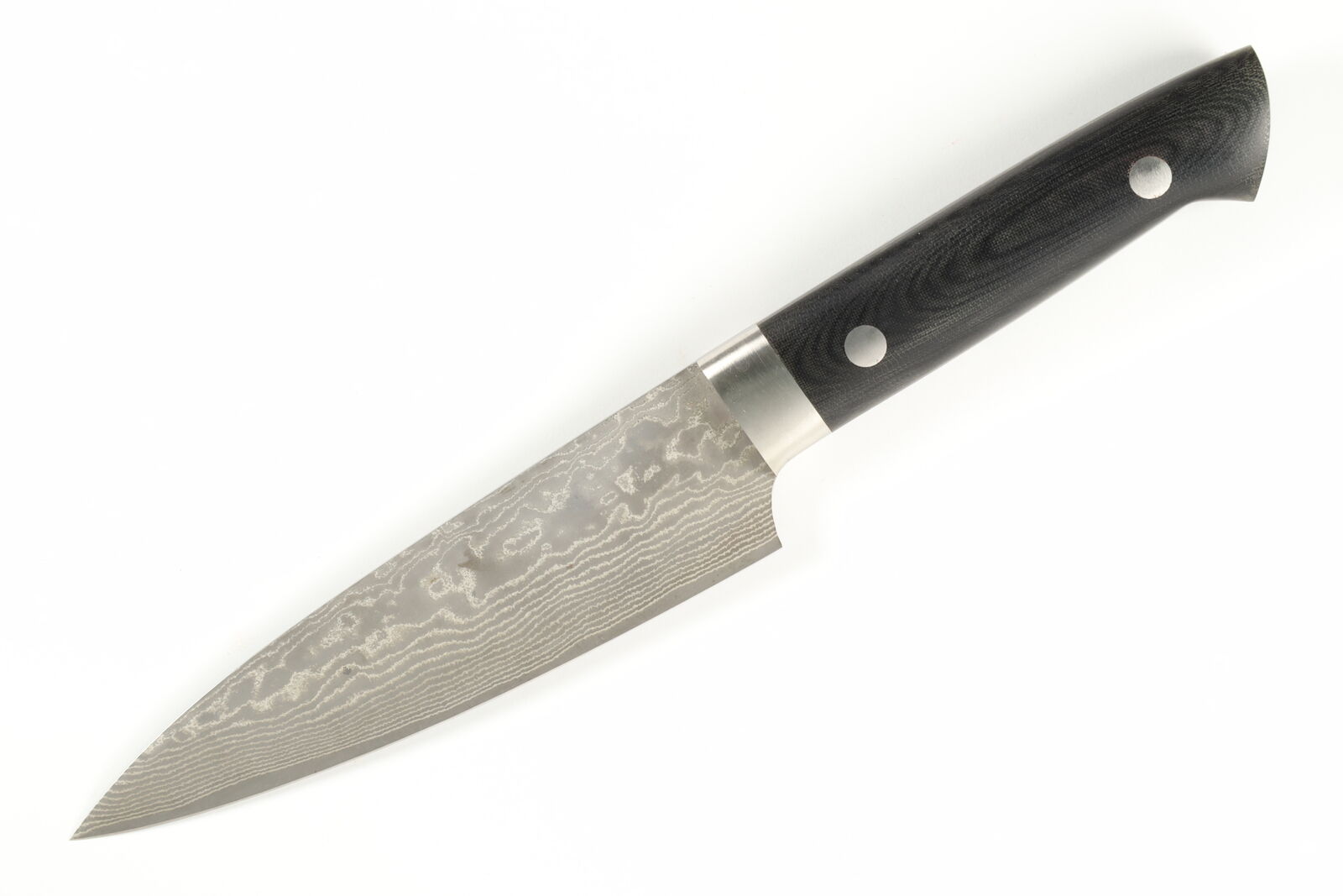 Takeshi Saji Japan Micarta Chef 135mm Damascus