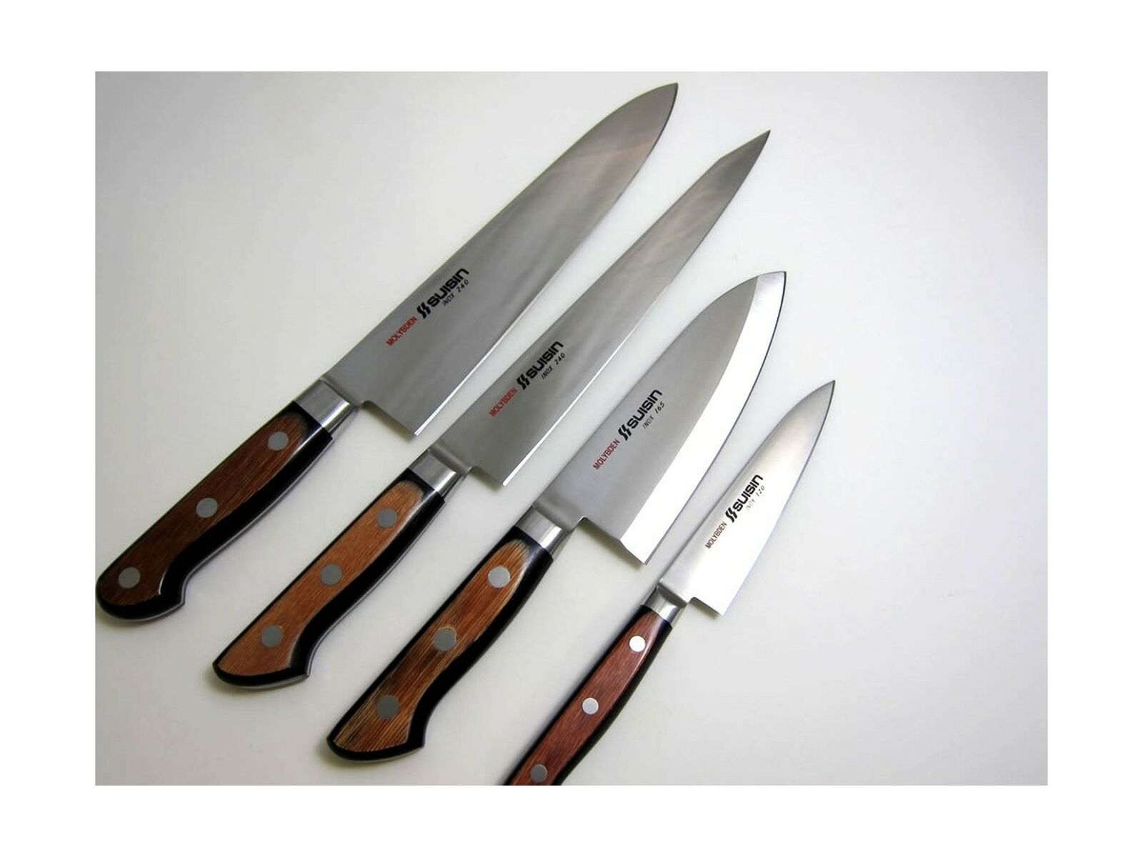 Genuine Sakai-Manufactured Suisin Inox Western-Style Knives on Houcho.com
