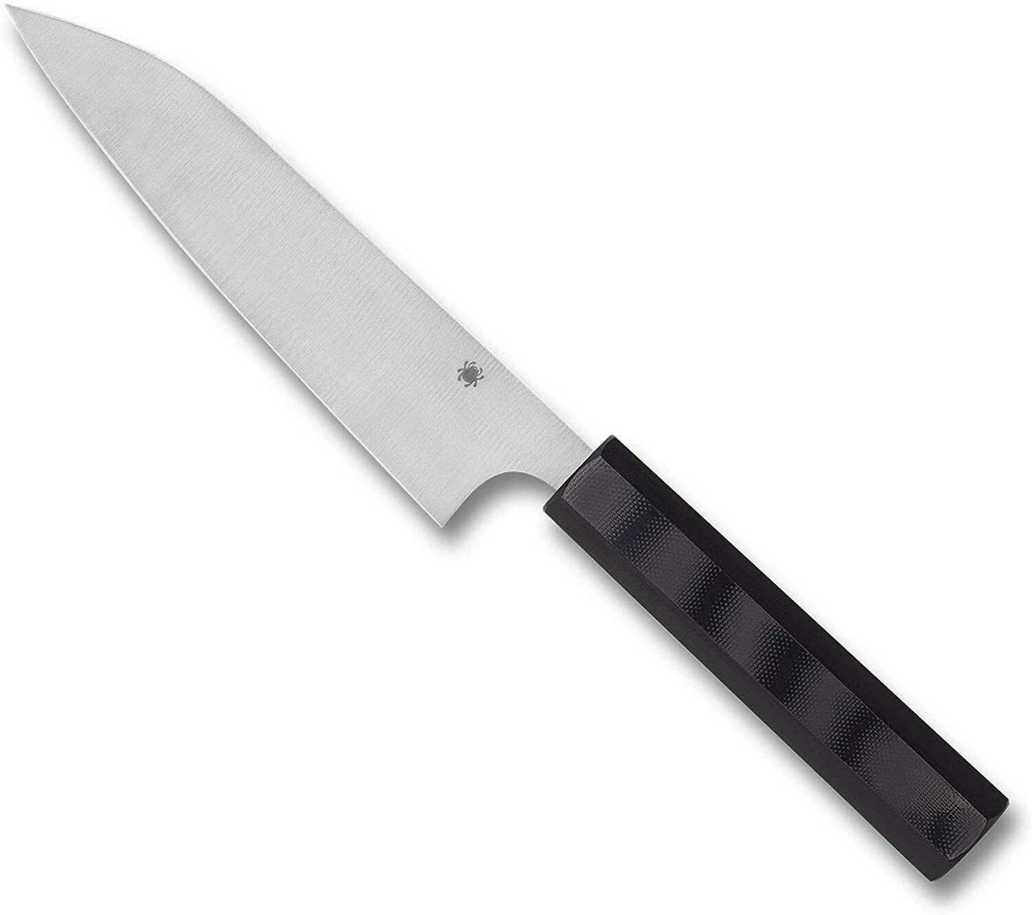 Wakiita Funayuki Black G10 Fixed Plain Edge