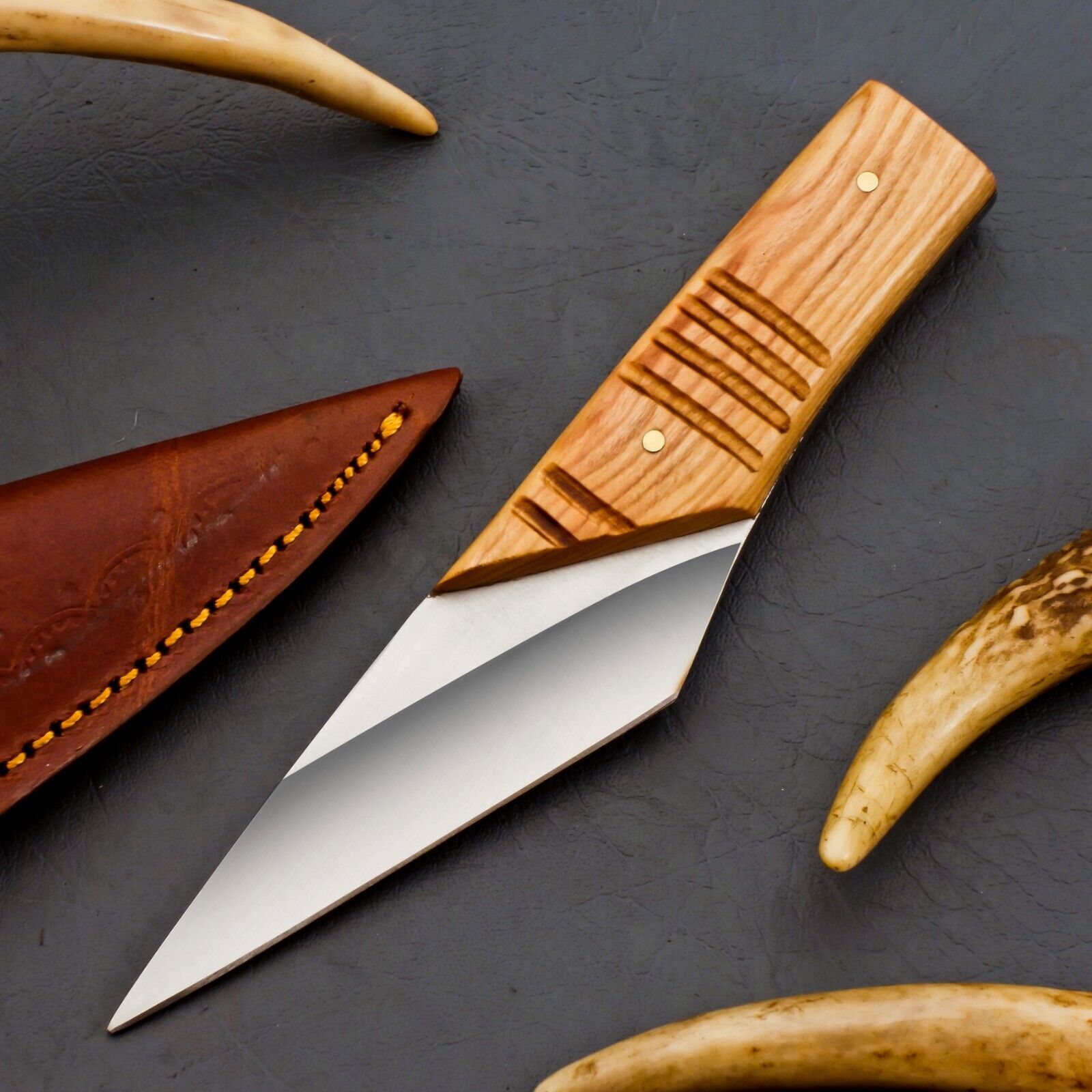 Handmade Wood Handle Kiridashi Knife | Precision Japanese
