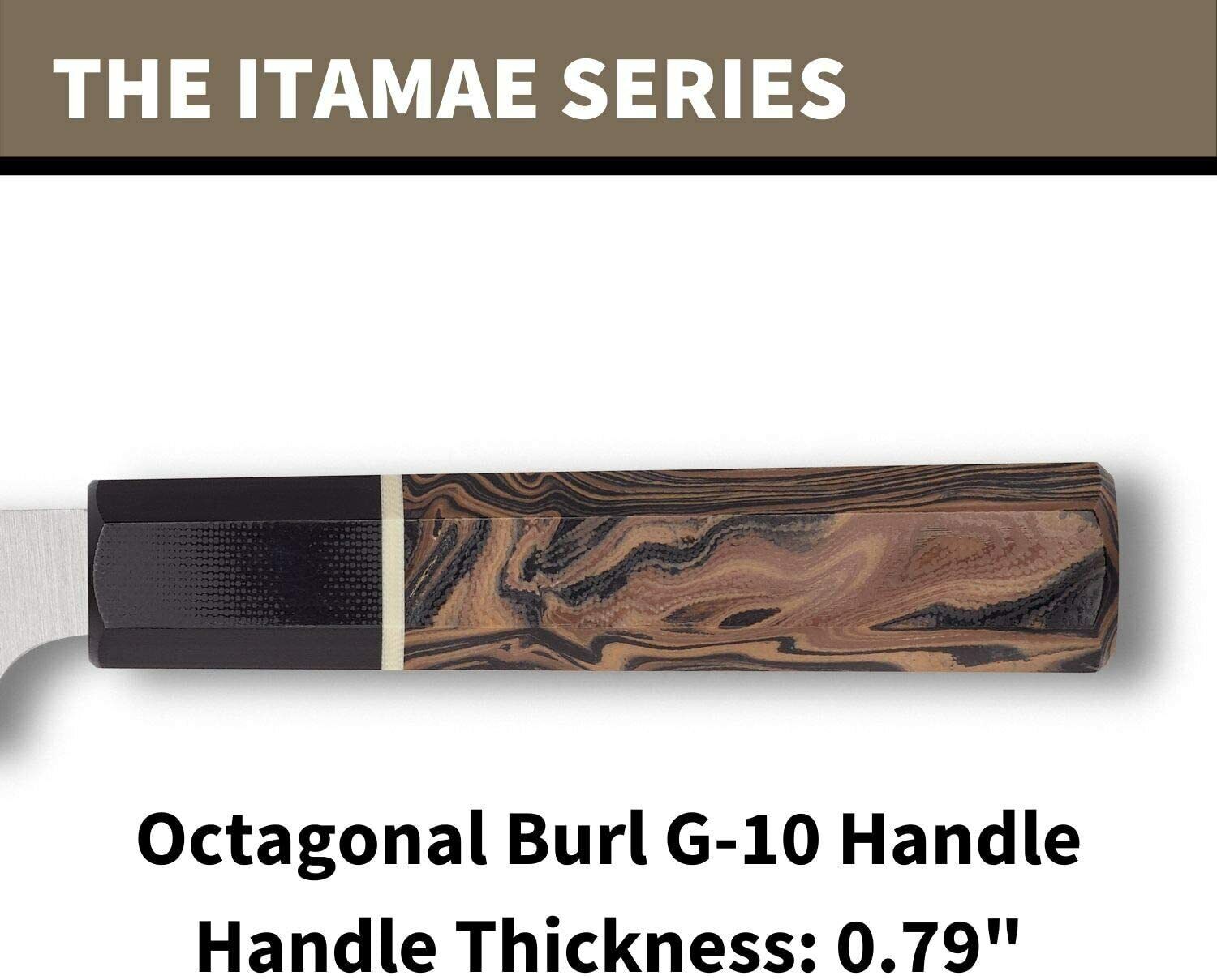 High-Quality Spyderco Itamae Funayuki Japanese Kitchen Knife