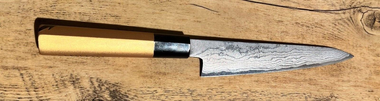 Shigeki Tanaka 150mm Petty Knife: VG10 Stainless Steel