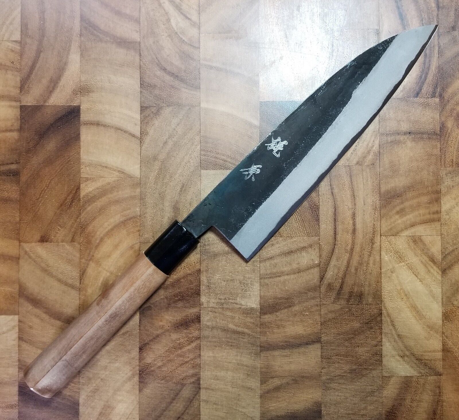 Tsutomu Kajiwara Funayuki Knife - Aogami No.2 Steel