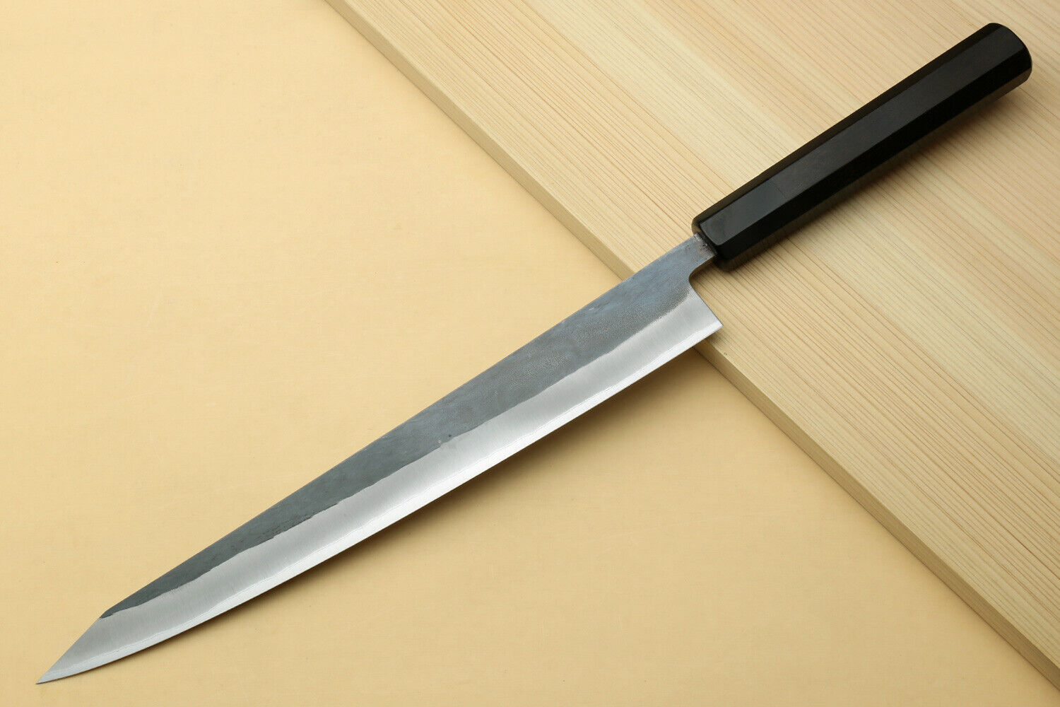 Yoshihiro Kurouchi Black-Forged Blue Steel Sujihiki Slicer