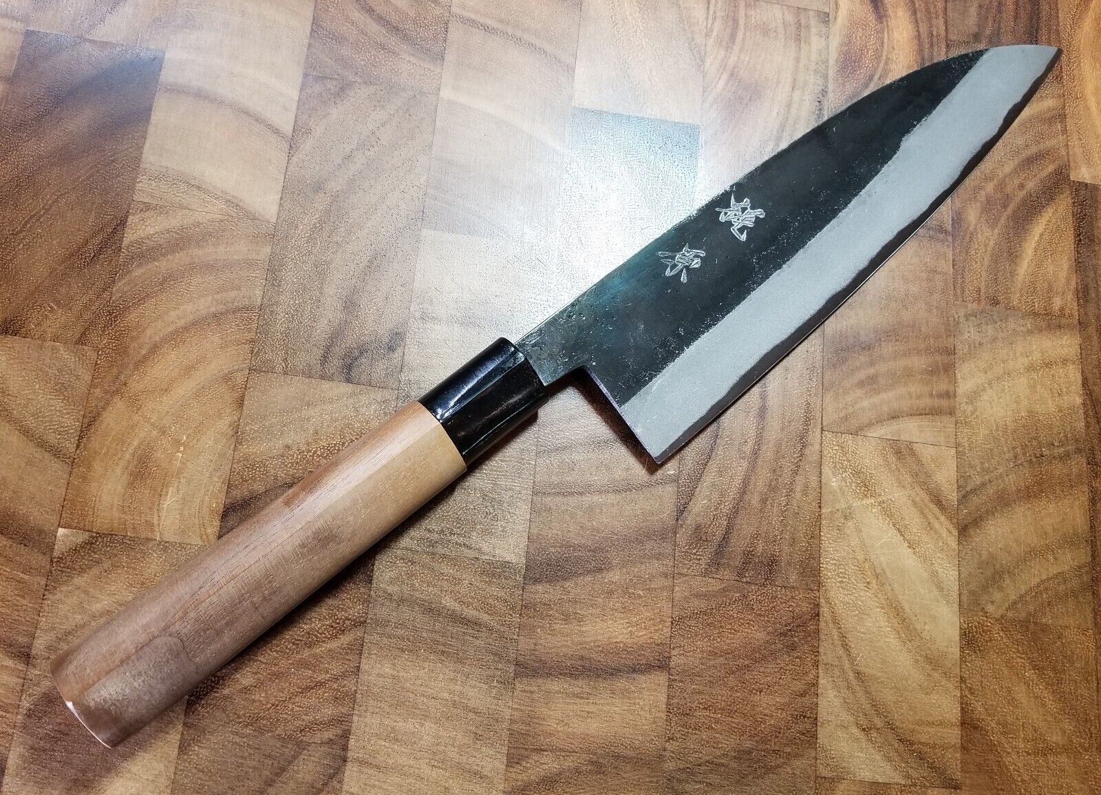Tsutomu Kajiwara Funayuki Knife - Aogami No.2 Steel