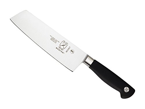 7-Inch Nakiri Vegetable Knife, Black | Mercer Culinary M20907