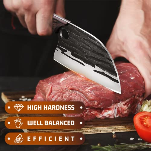 Japanese Chef Knife - Huusk Upgraded Meat Cleaver
