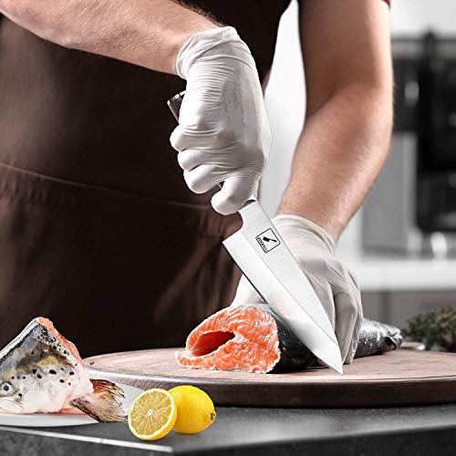 imarku 7" Ultra Sharp Deba Sushi Knife