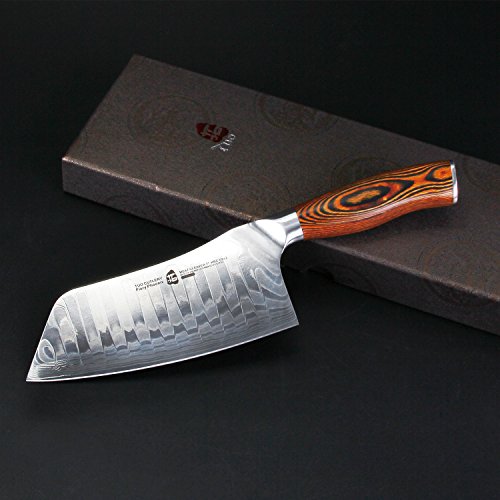 7" Fiery Phoenix Series Japanese Cutlery Cleaver Knife