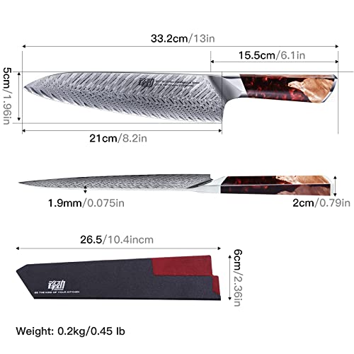 8" FINDKING Nebula Chef Knife - Japanese Gyuto
