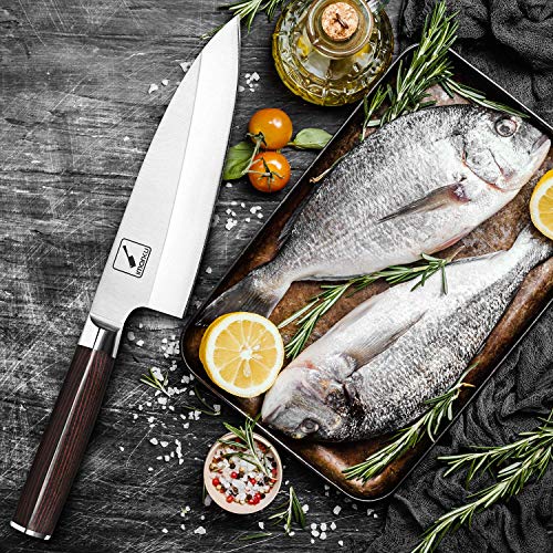 imarku 7" Ultra Sharp Deba Sushi Knife