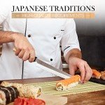 Lucky Cook 10-Inch Sashimi Sushi Knife