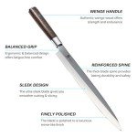Kyoku Samurai 10.5" Yanagiba Sushi Knife