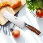 TUO Nakiri Vegetable Cleaver - 6.5" Japanese Knife