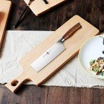 TUO Nakiri Vegetable Cleaver - 6.5" Japanese Knife