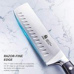 Kyoku Samurai 7" Nakiri Japanese Vegetable Knife
